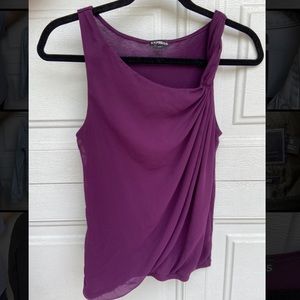 Purple Express tank top